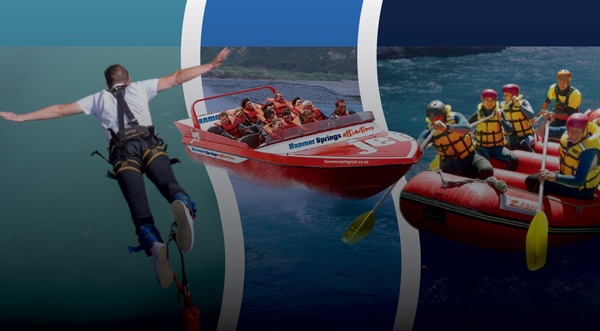 Triple Thriller - Jet Boat, Raft & Bungy - Photo 1 of 7